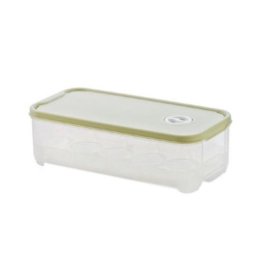 10 Eggs Airtight Storage Box Single Layer 10 Grids -  Lovely Dealz 