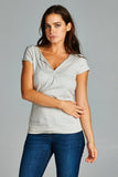 Women's Jersey Short Sleeve Top -  Lovely Dealz 