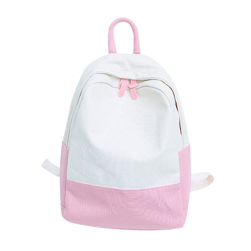 Casual Fashion Women Travel Backpacks Canvas Hit -  Lovely Dealz 