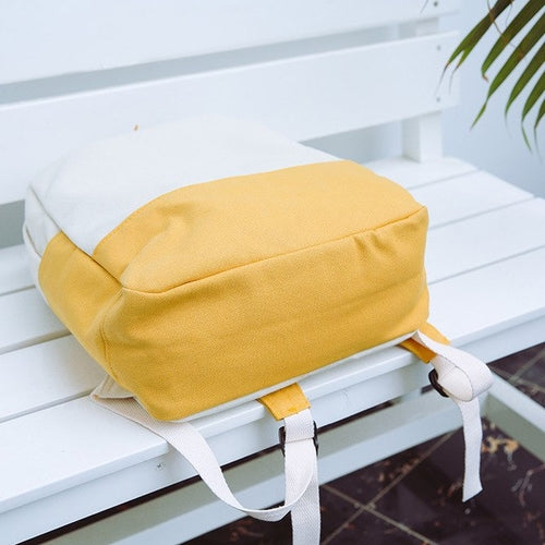 Casual Fashion Women Travel Backpacks Canvas Hit -  Lovely Dealz 