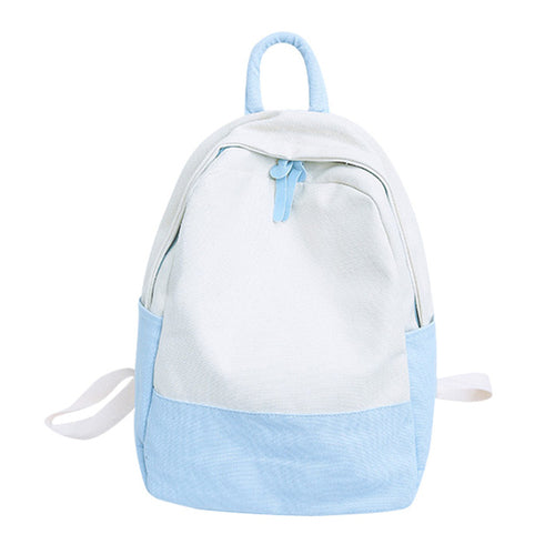 Casual Fashion Women Travel Backpacks Canvas Hit -  Lovely Dealz 