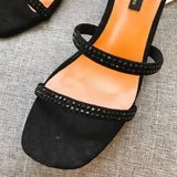 Comfort Women Summer Sandals Fashion Solid Color -  Lovely Dealz 