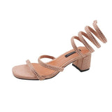 Comfort Women Summer Sandals Fashion Solid Color -  Lovely Dealz 