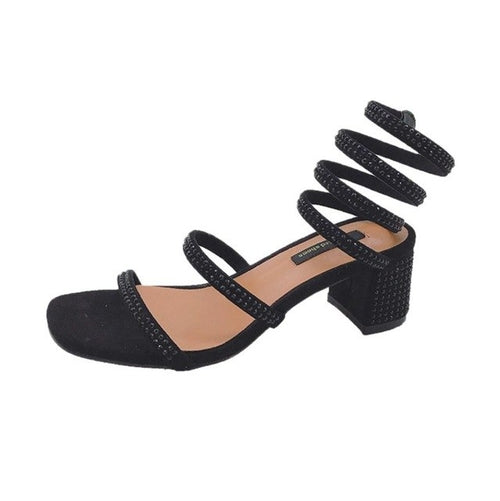 Comfort Women Summer Sandals Fashion Solid Color -  Lovely Dealz 