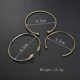Fabulous 3pcs Women Bracelets Stainless Steel -  Lovely Dealz 