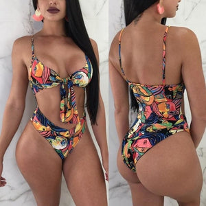 Fancinating Womens Swimwears Letter Printed -  Lovely Dealz 