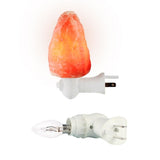 Night Bulb Natural Crystal Himalayan Salt Stone -  Lovely Dealz 