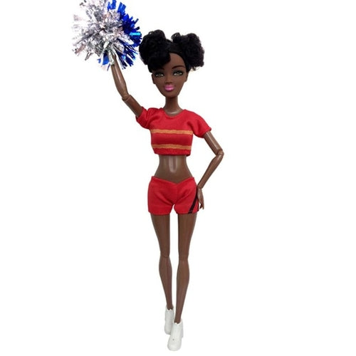 High Quatlity Baby Movable Joint African Doll Toy -  Lovely Dealz 
