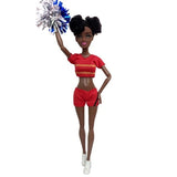 High Quatlity Baby Movable Joint African Doll Toy -  Lovely Dealz 