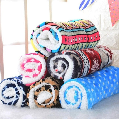 Large Winter Pet cat dog sleeping Mat Warm Bed -  Lovely Dealz 
