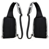 men Messenger Bags Rechargeable USB Anti-thief -  Lovely Dealz 