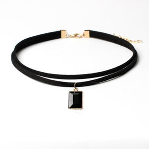 Popular 5 Pieces Choker Necklace Set Stretch -  Lovely Dealz 