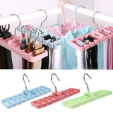Storage Rack Tie Belt Organizer Space Hook -  Lovely Dealz 