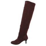 Women Block Middle Heels Thigh High Boots 2018 New -  Lovely Dealz 