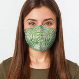 Palm Leaves Face Mask Cover