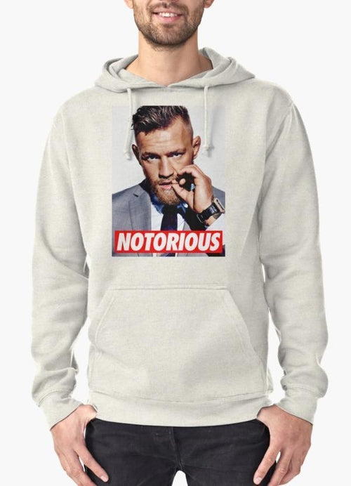 Conor Mcgregor Hoodie Gray -  Lovely Dealz 