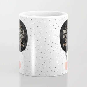 I love the smell of coffee in the morning Mug -  Lovely Dealz 