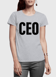CEO Half Sleeves Women T-shirt -  Lovely Dealz 